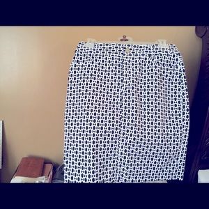 Rafaella cotton/spandex mini jean‎ skirt